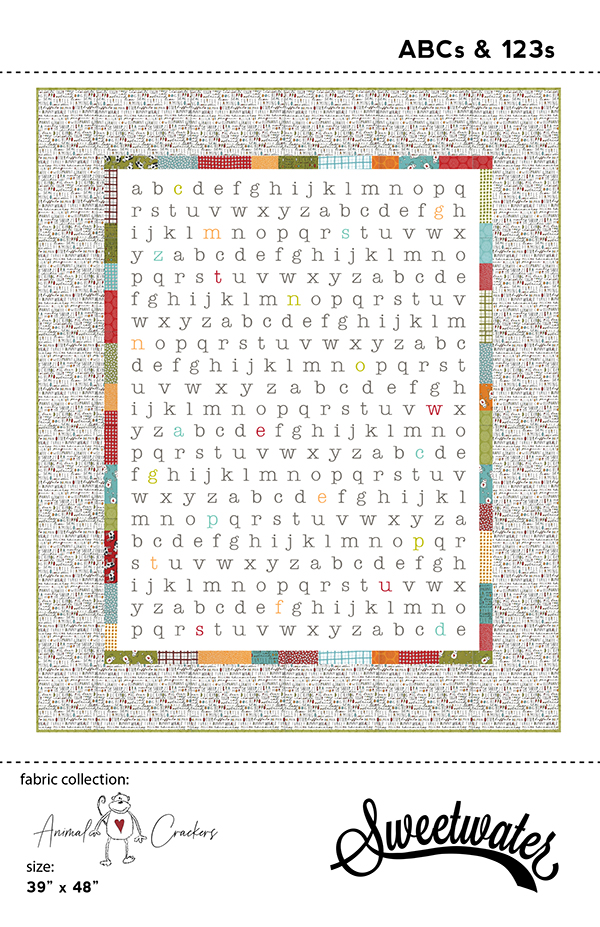 ABCS and 123S - Quilt Pattern