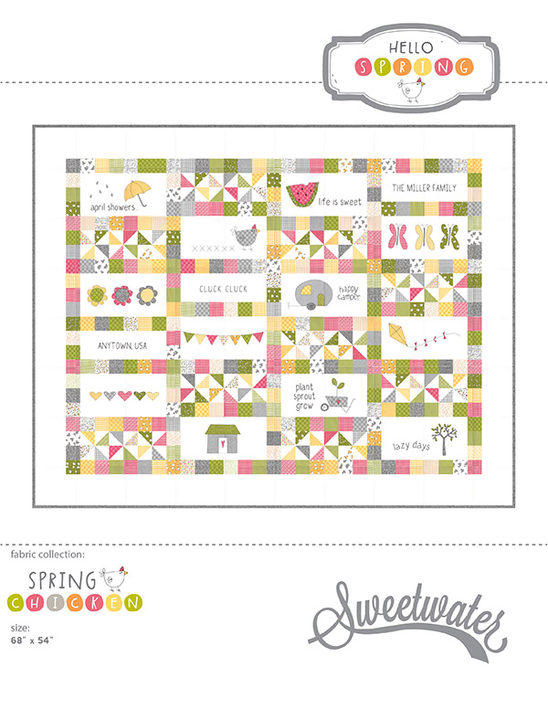 Hello Spring - Quilt Pattern