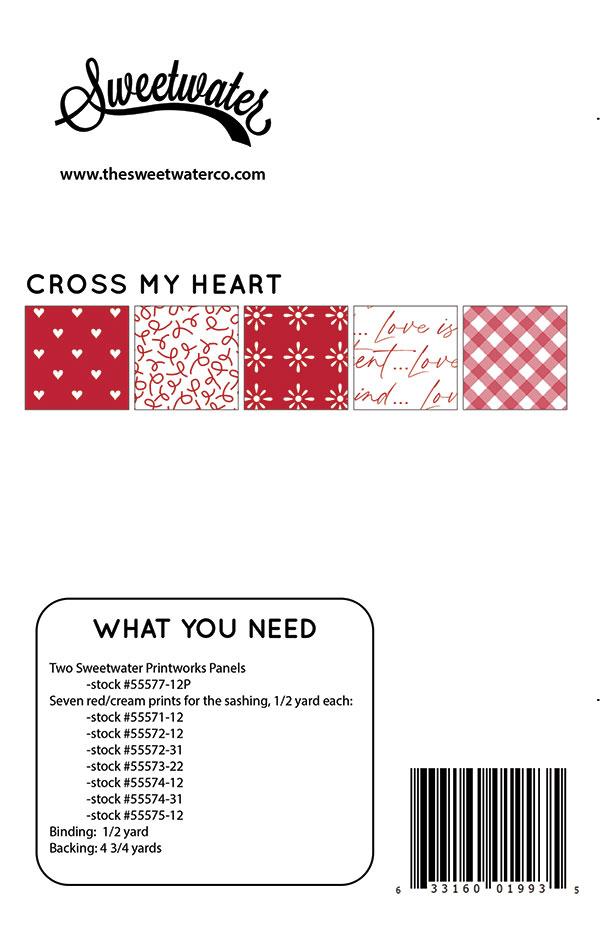 Cross My Heart - Quilt Pattern