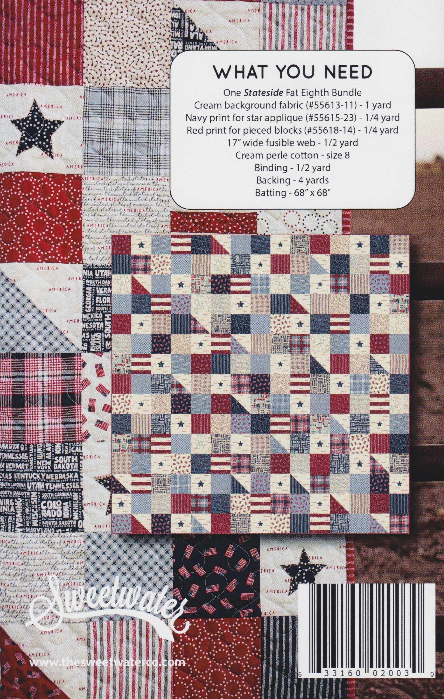 Stars and Stripes - Quilt Pattern