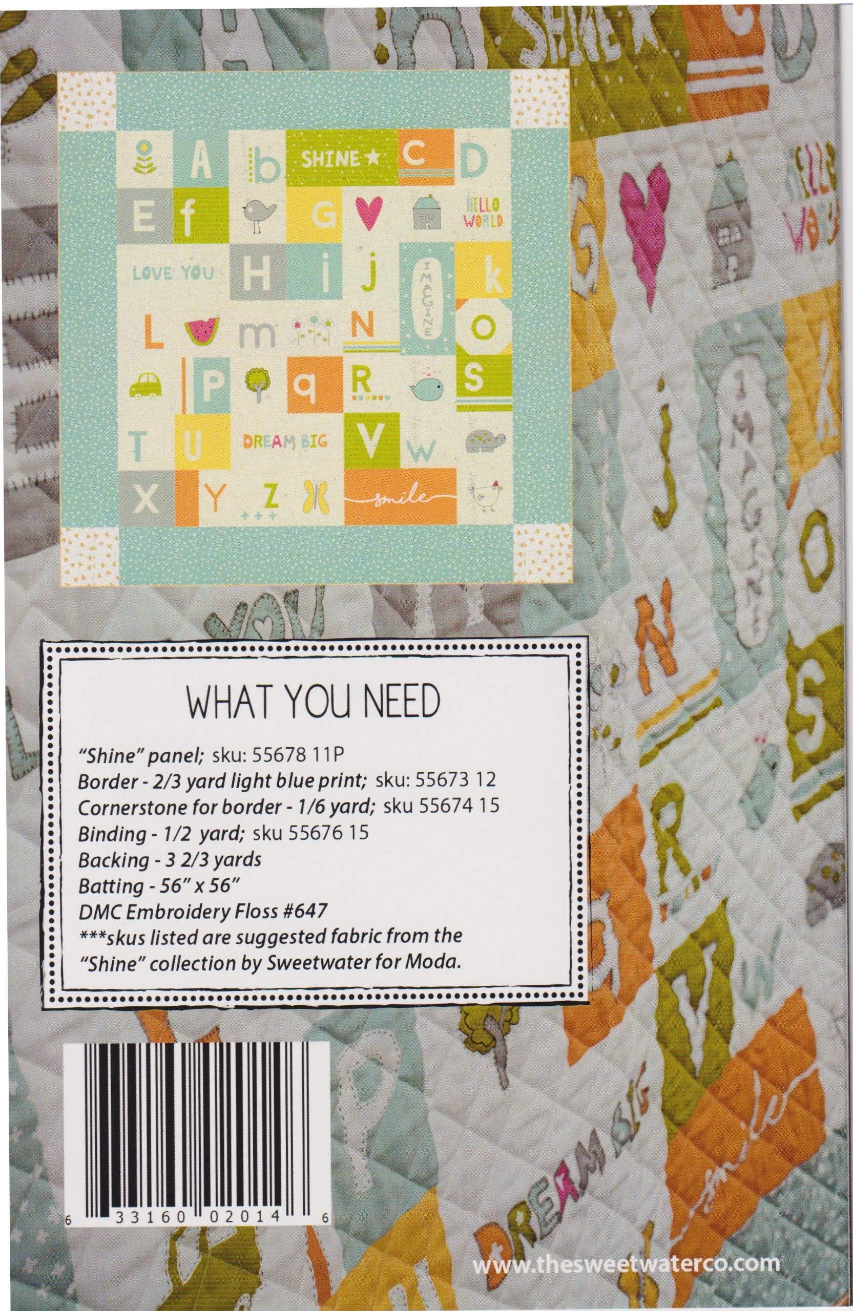 Alphabet Soup - Quilt Pattern