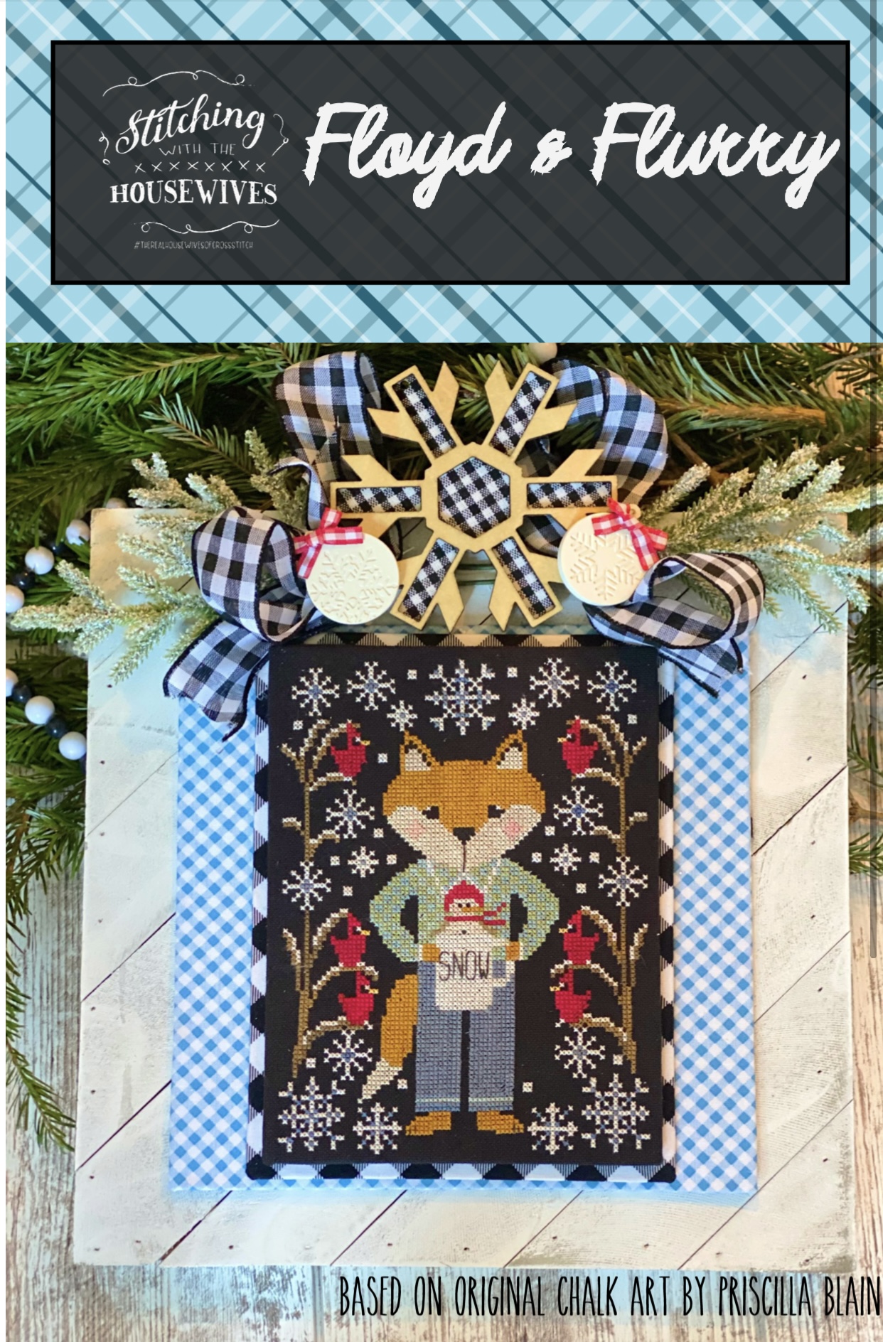 Floyd and Flurry - Sip of the Seasons - Cross Stitch Pattern