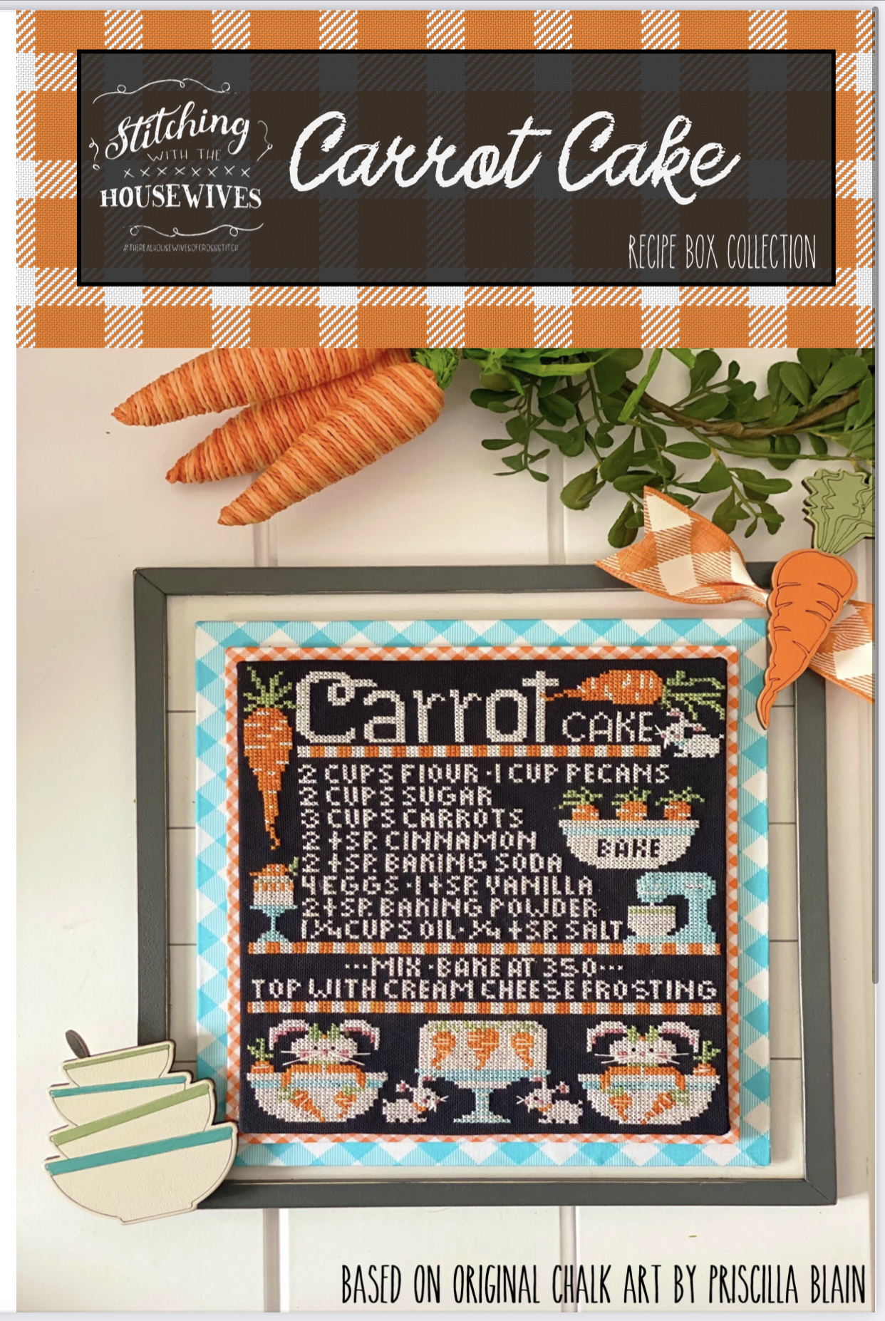 Carrot Cake - Cross Stitch Pattern
