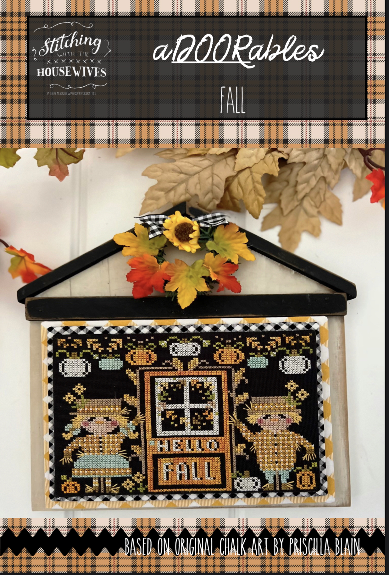 Adoorables - Fall - Cross Stitch Pattern