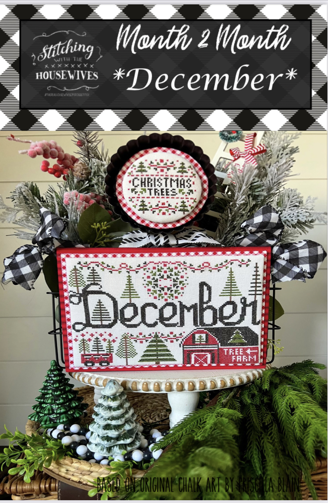 Month 2 Month - December - Cross Stitch Pattern