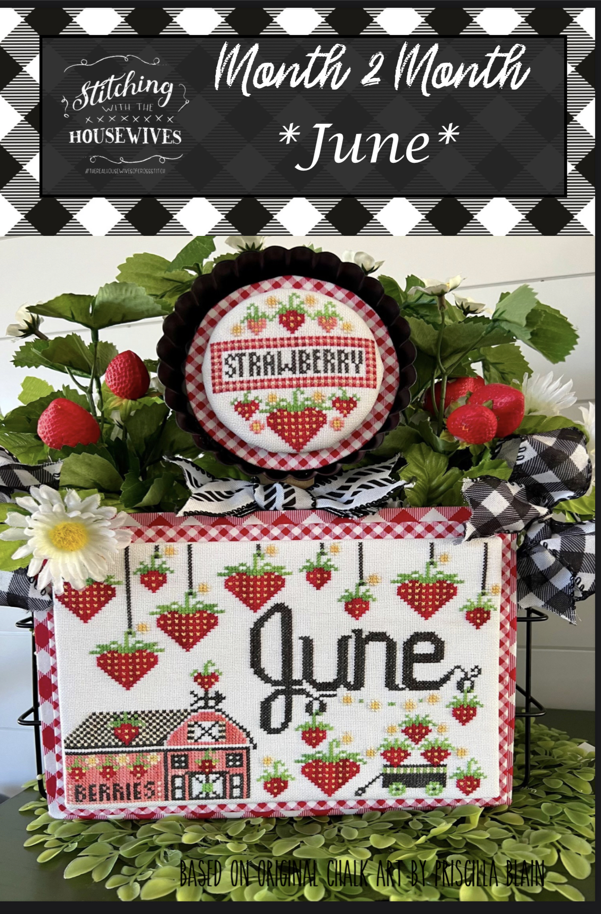 Month 2 Month June - Cross Stitch Pattern