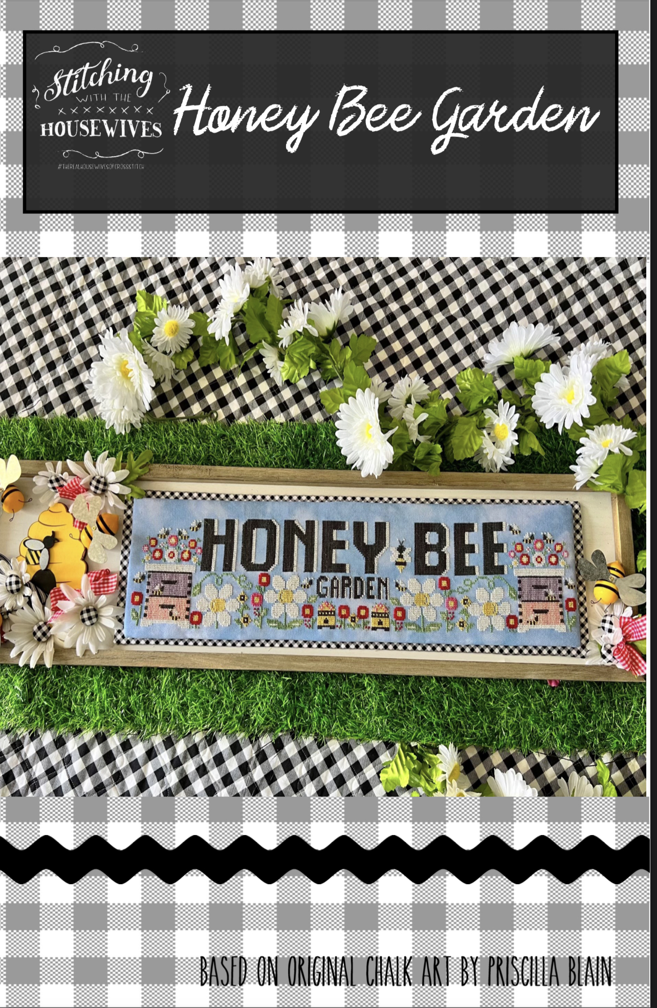 Honey Bee Garden - Cross Stitch Pattern
