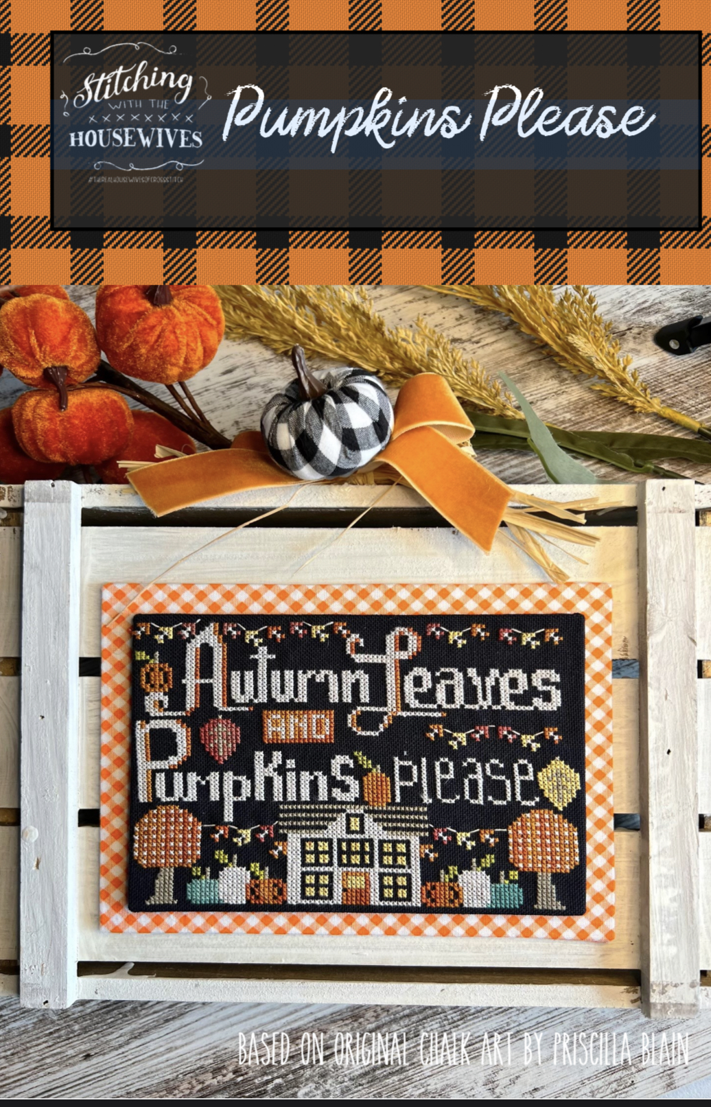Pumpkins Please - Cross Stitch Pattern