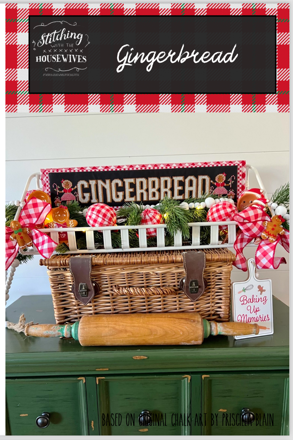 Gingerbread - Christmas - Cross Stitch Pattern