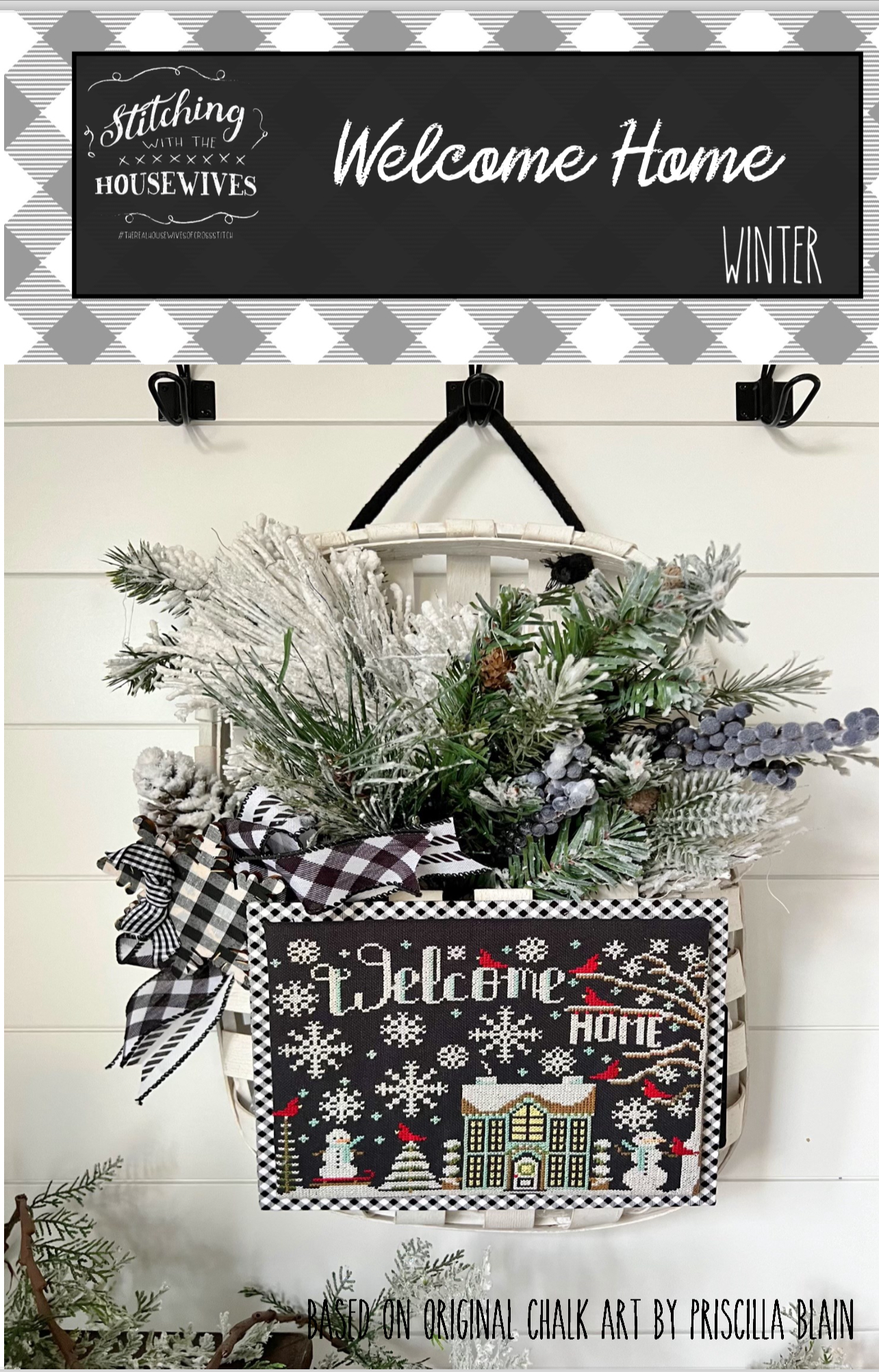 Welcome Home  Winter - Cross Stitch Pattern