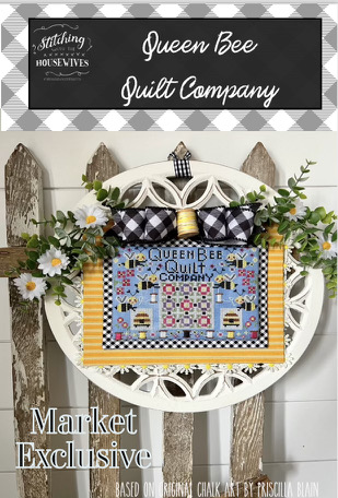 Queen Bee Quilt Company - Cross Stitch Pattern