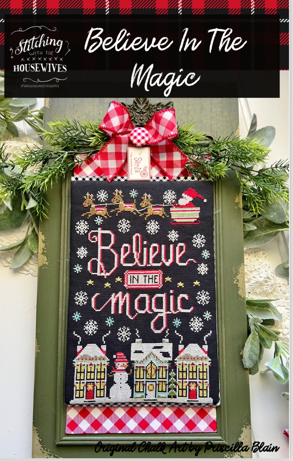 Believe In The Magic - Christmas Cross Stitch Pattern