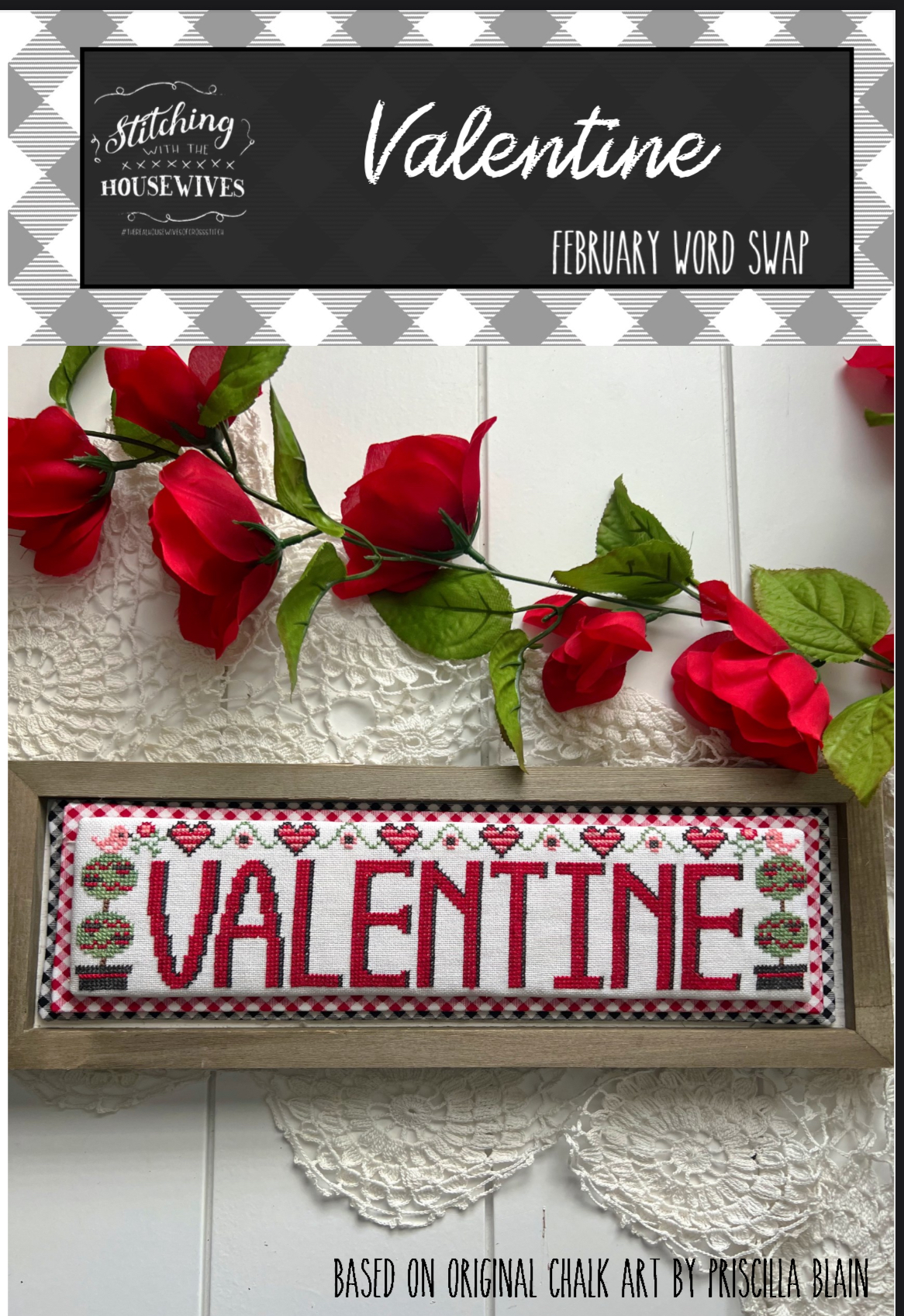 Valentines - Word Swap - Cross Stitch Pattern
