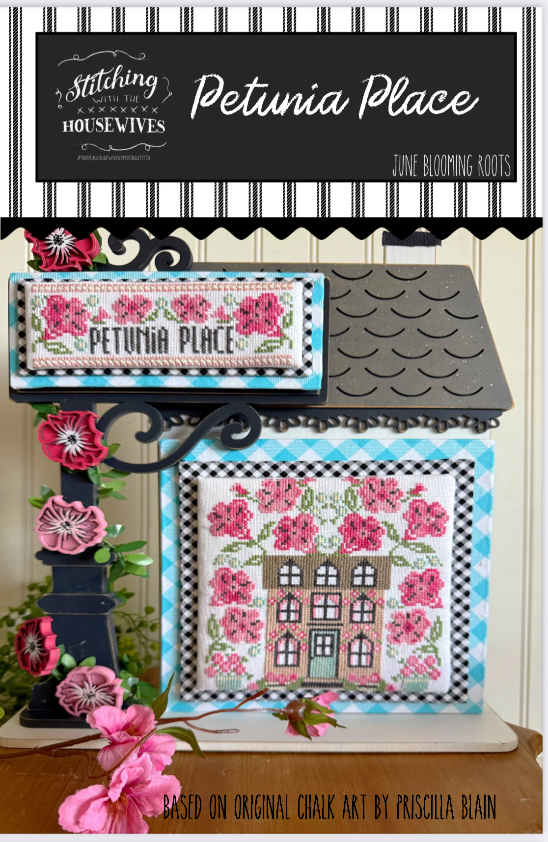 Petunia Place - Blooming Roots - Cross Stitch Pattern