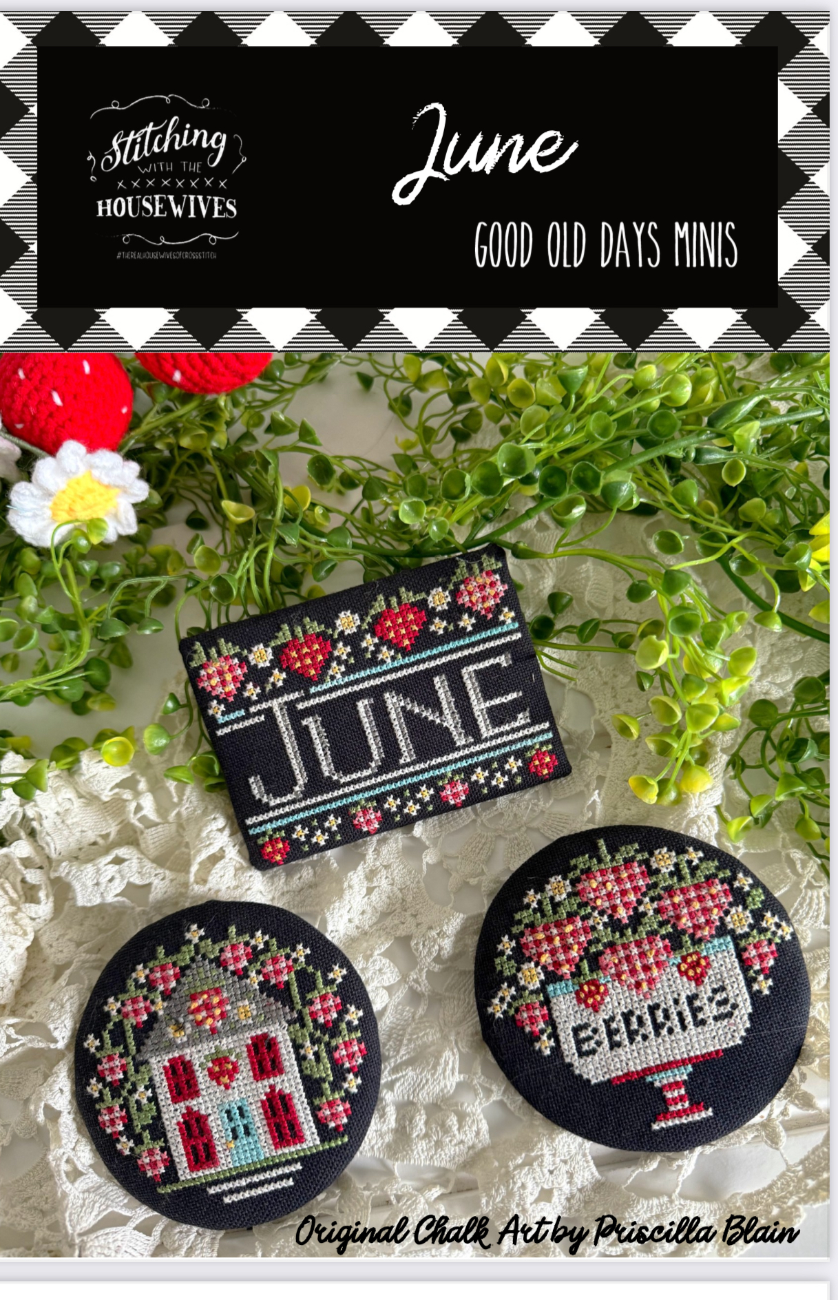 June - Good Old Days Minis - Cross Stitch Pattern