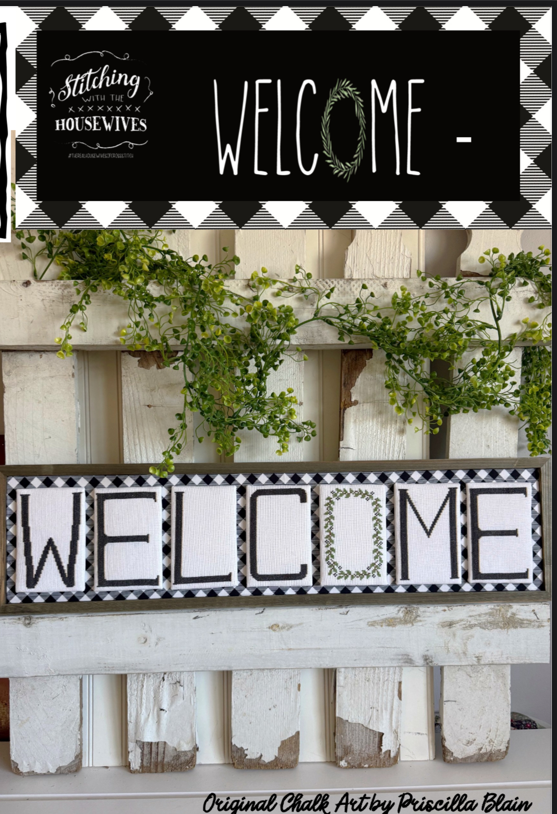 Welcome - Cross Stitch Pattern