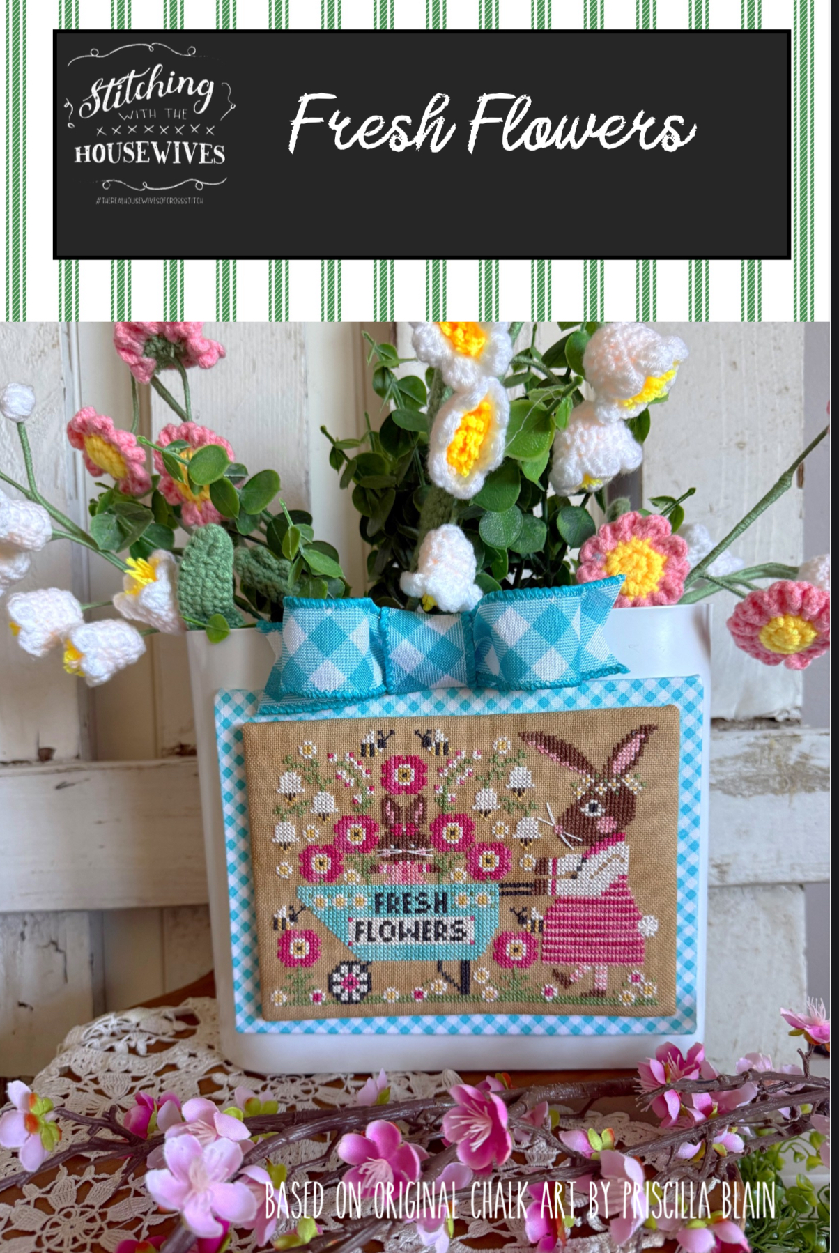 Fresh Flowers - Cross Stitch Pattern