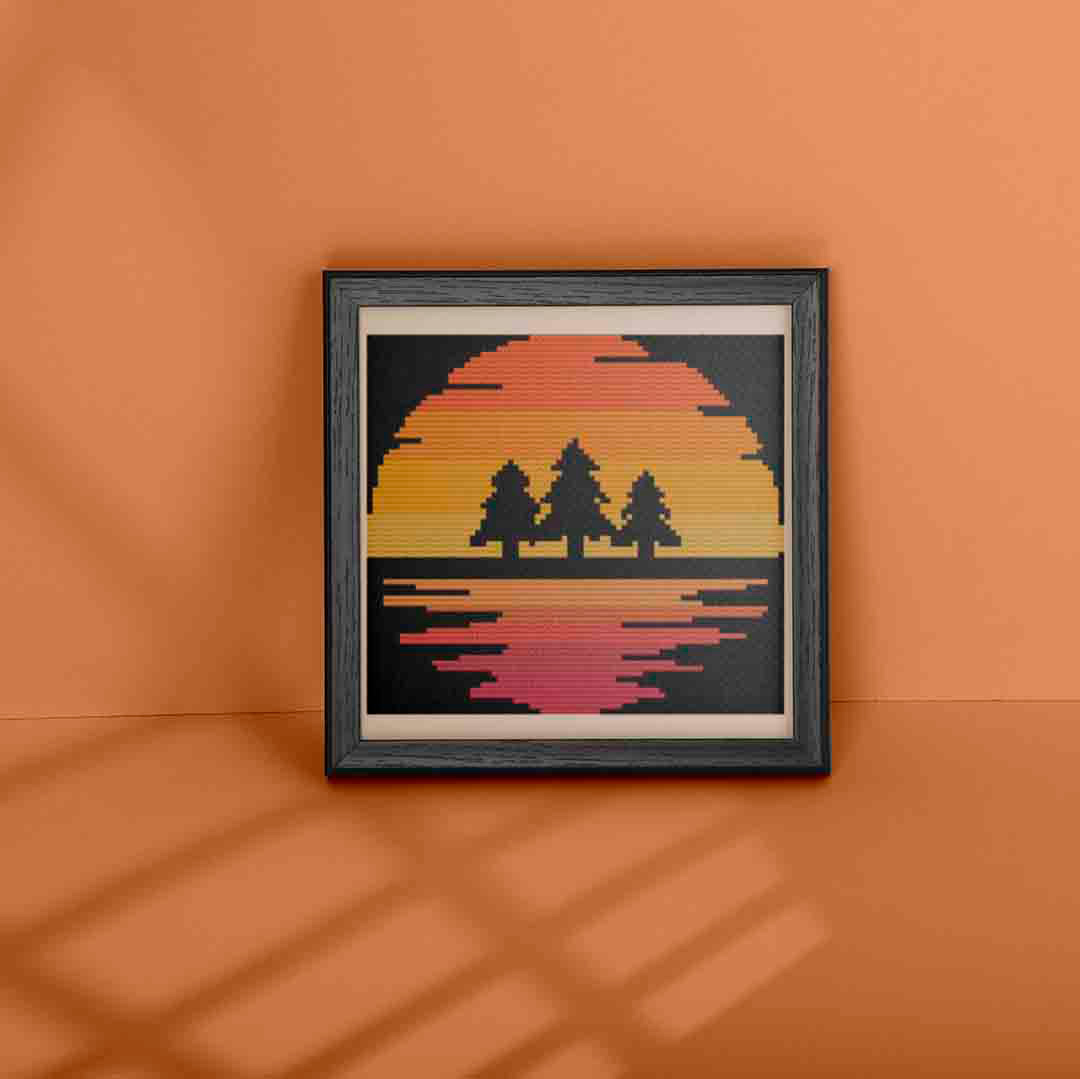 3 Pines - Cross Stitch Pattern