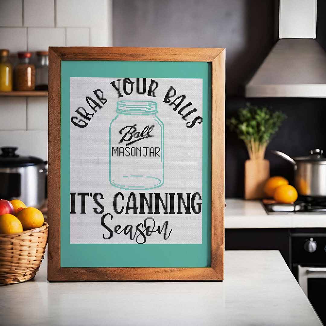 Canning Season - Cross Stitch Pattern