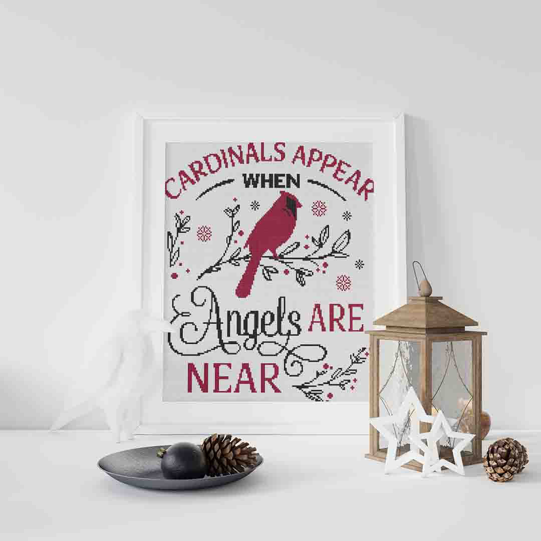 Cardinals Appear - Cross Stitch Pattern