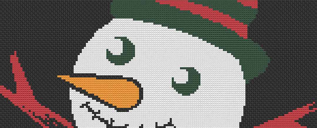 Christmas Eyes - Cross Stitch Pattern
