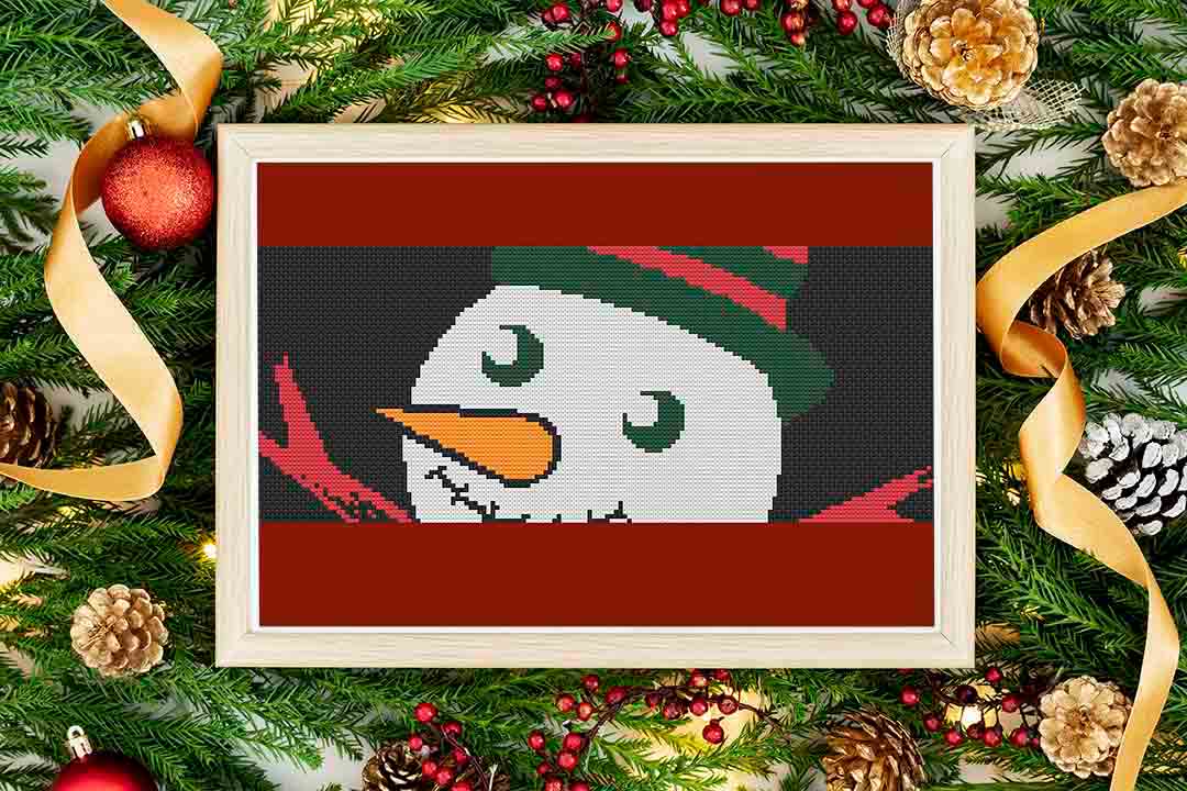 Christmas Eyes - Cross Stitch Pattern