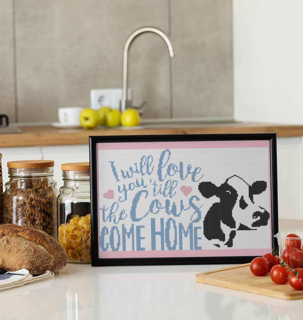 Cows Come Home - Cross Stitch Pattern