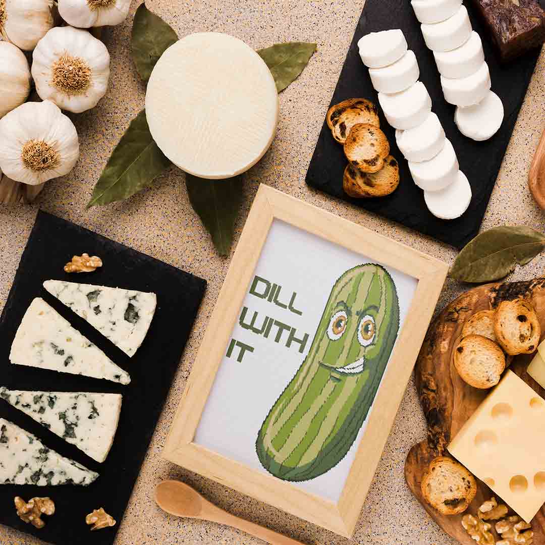 Dill With It - Cross Stitch Pattern