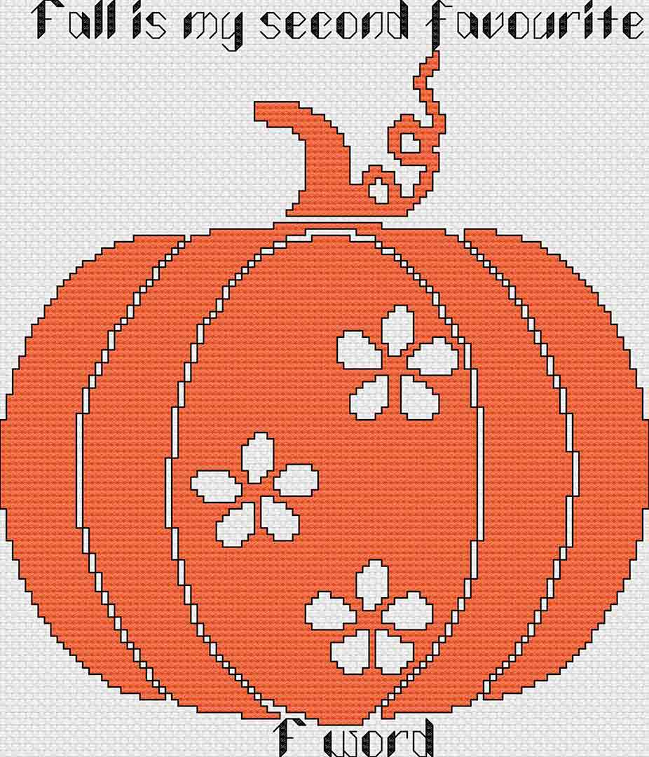 Fall Is - Cross Stitch Pattern
