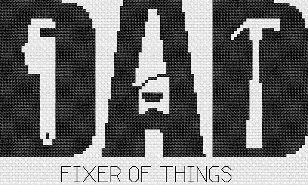 Fixer of Things - Cross Stitch Pattern