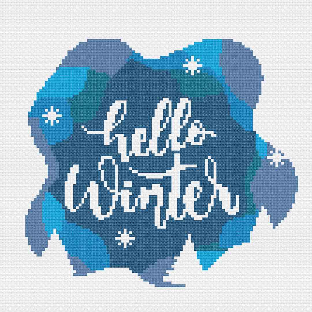 Hello Winter - Cross Stitch Pattern