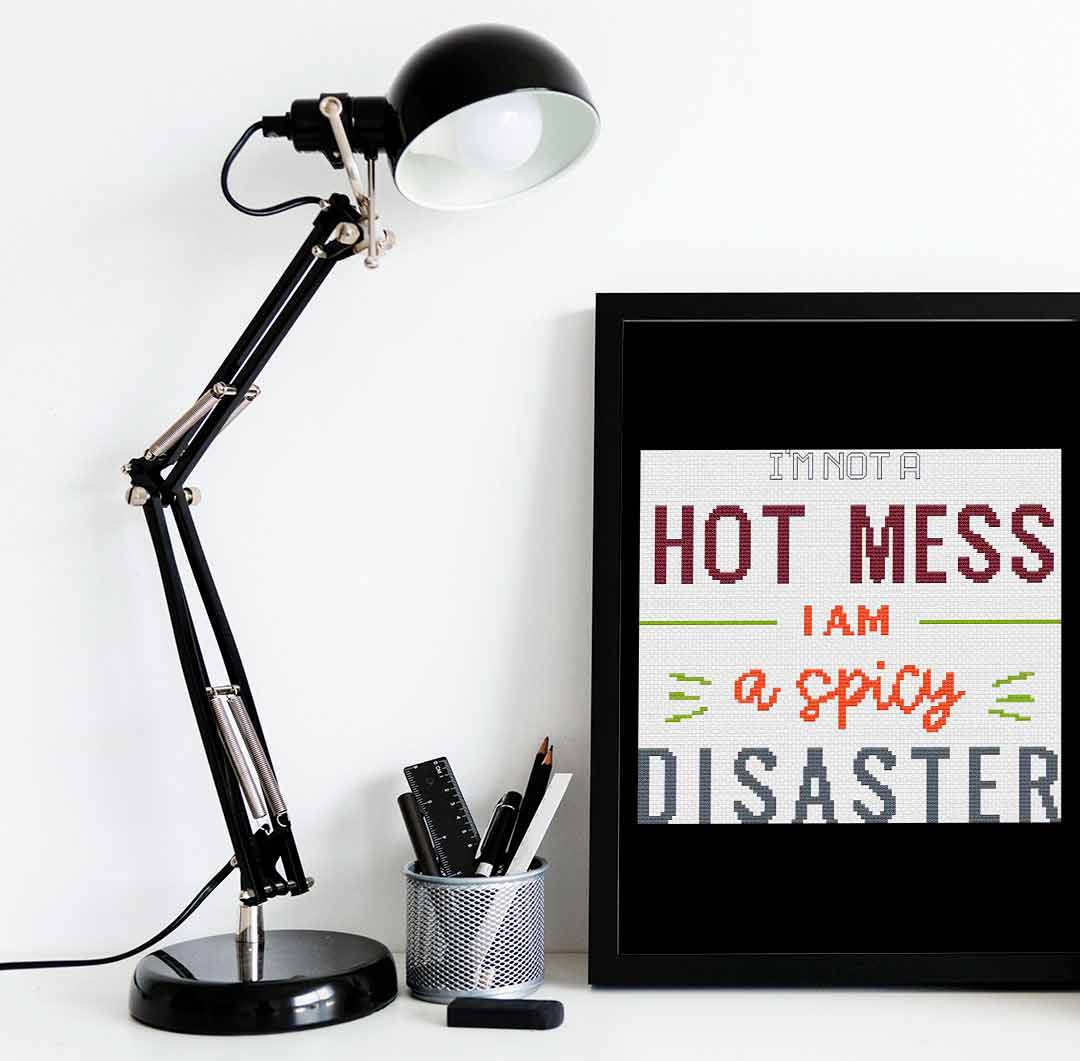 Hot Mess - Cross Stitch Pattern