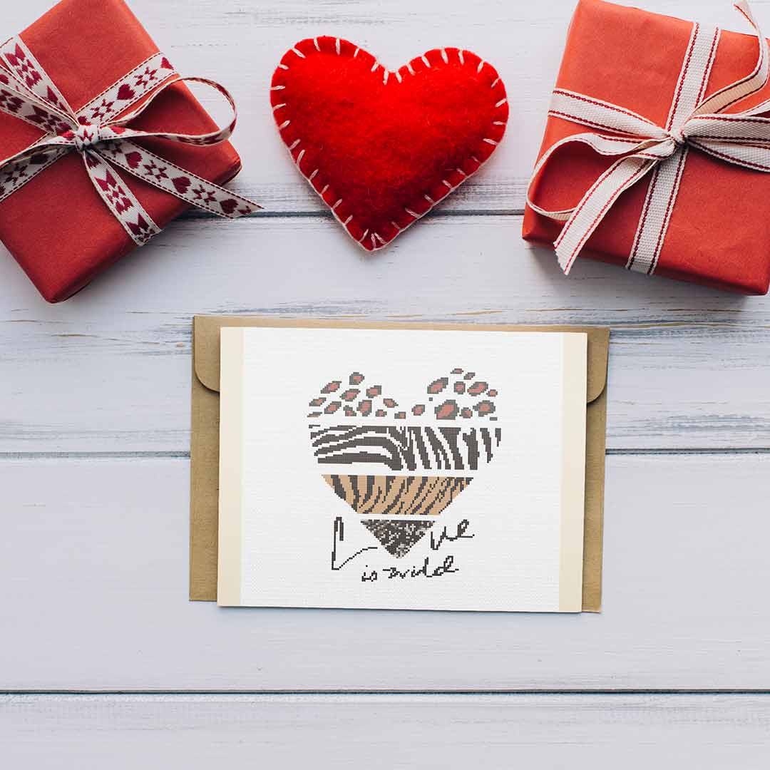 Love Is Wild - Cross Stitch Pattern