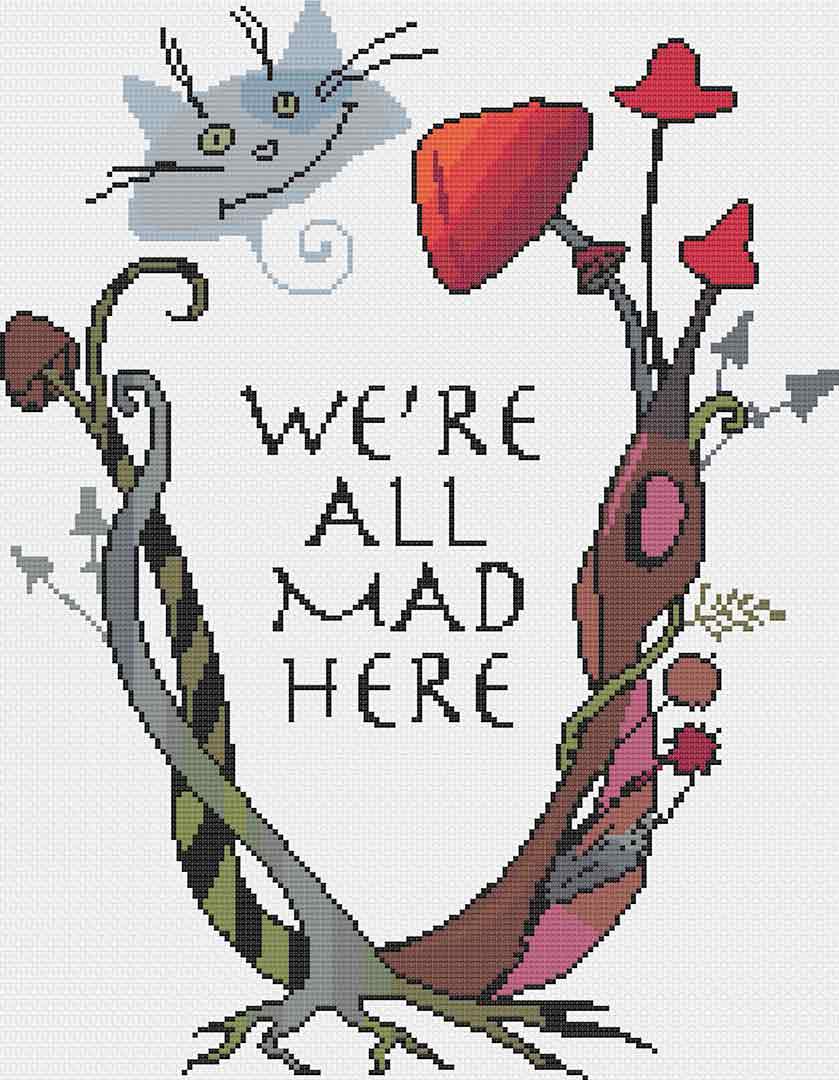 Mad House - Cross Stitch Pattern