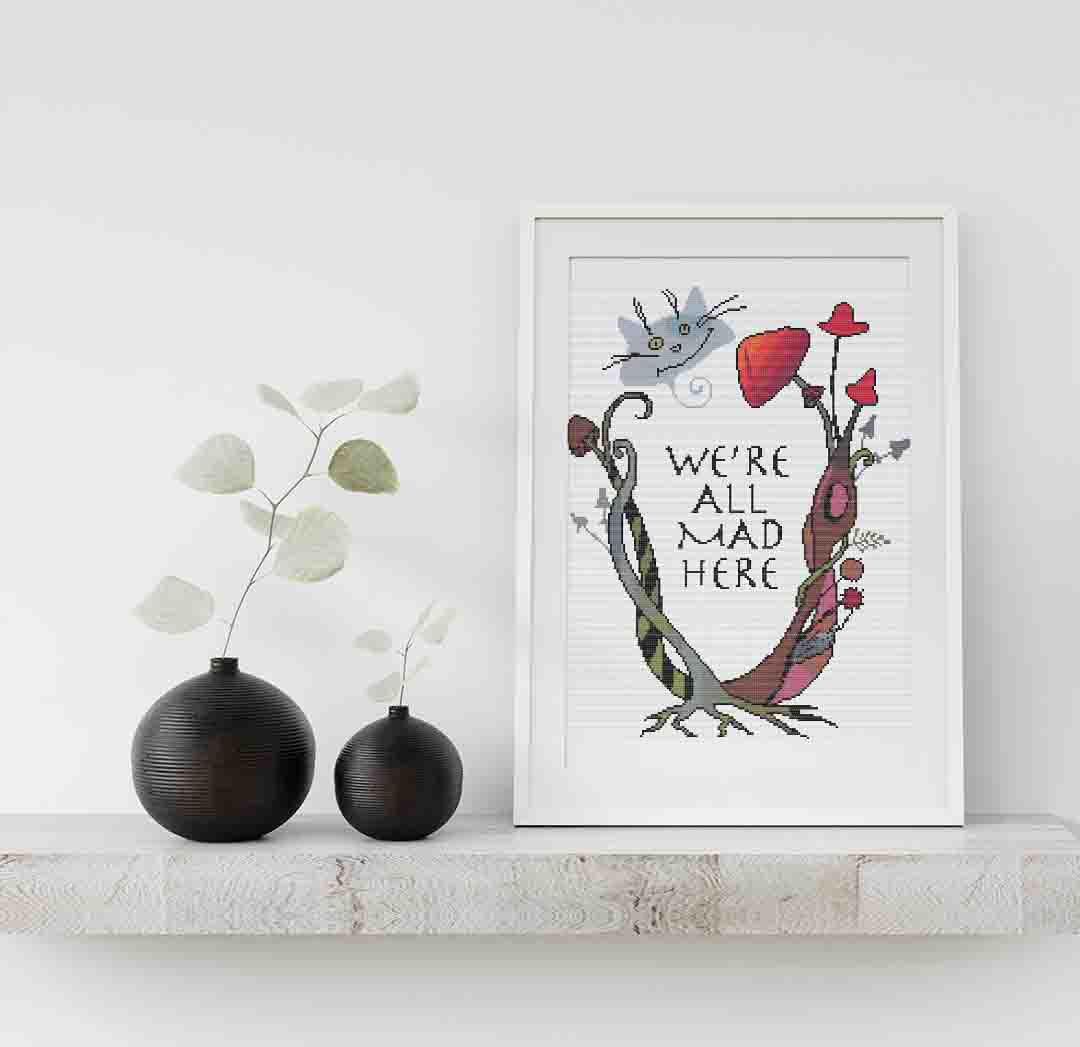 Mad House - Cross Stitch Pattern