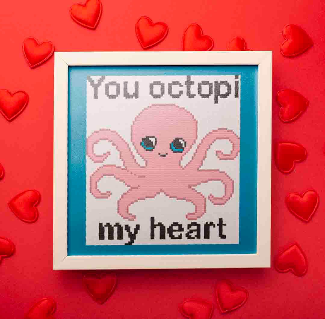 Octopi My Heart - Cross Stitch Pattern