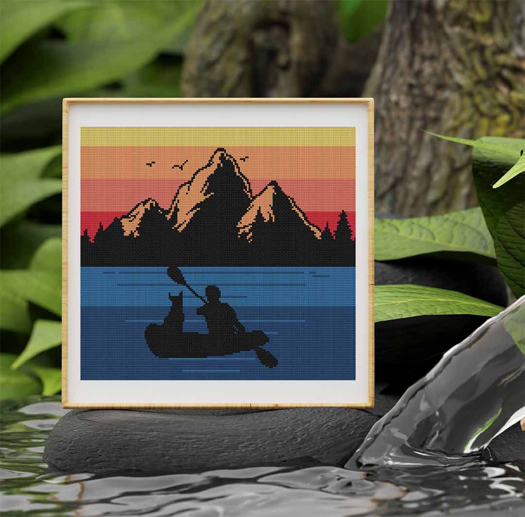 On The Lake - Cross Stitch Pattern