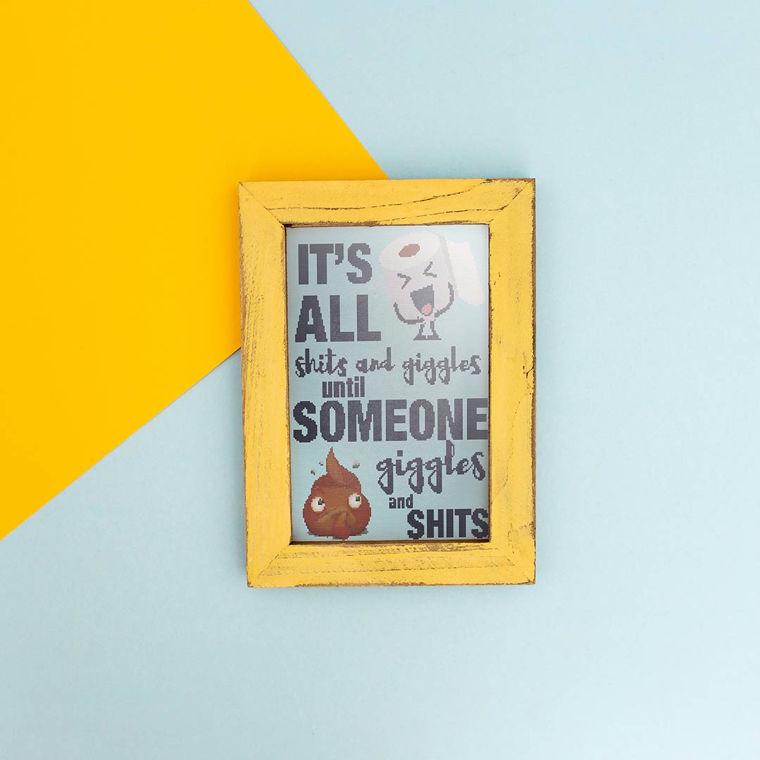 Poops and Giggles - Cross Stitch Pattern