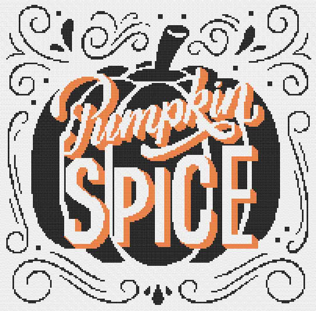 Pumpkin Spice - Cross Stitch Pattern