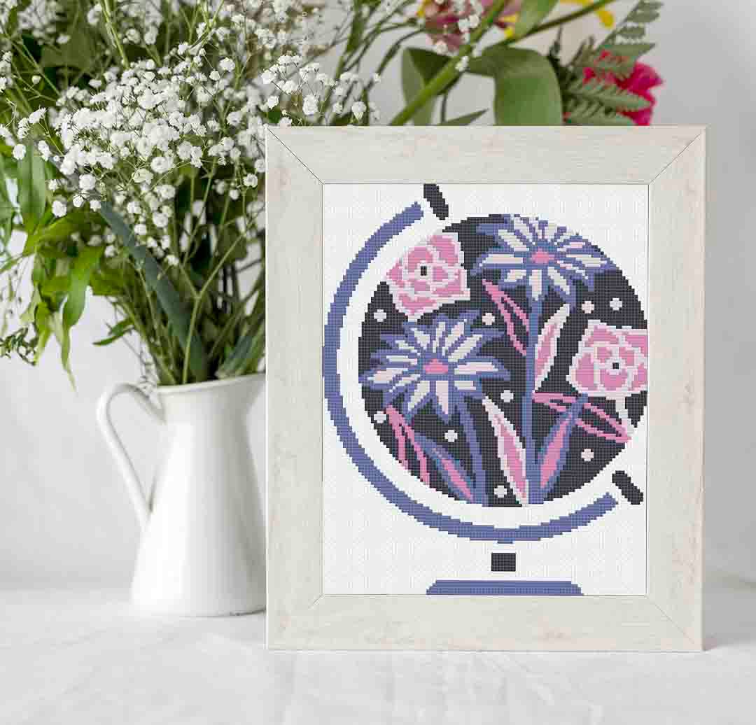 Spring Around The Globe - Cross Stitch Pattern