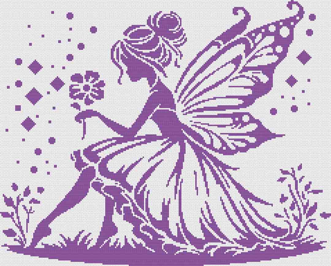 Spring Fairy - Cross Stitch Pattern