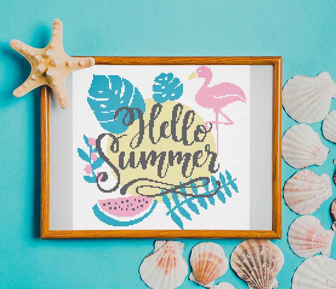 Summer Vibes - PDF Cross Stitch Pattern