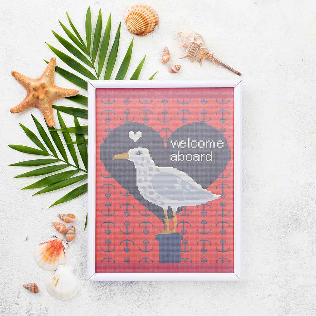 We Came In Peace - Cross Stitch Pattern