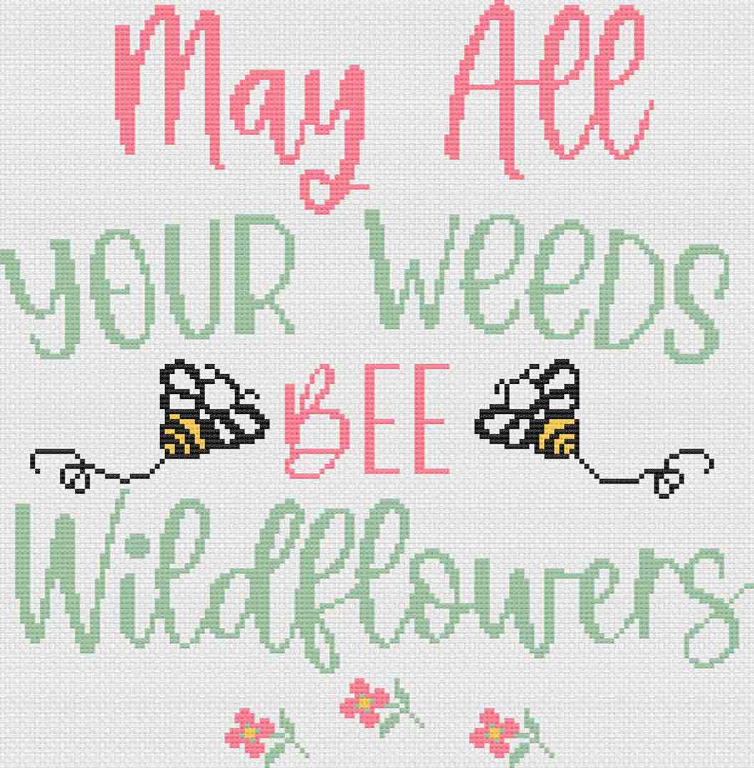 Wildflowers - Cross Stitch Pattern