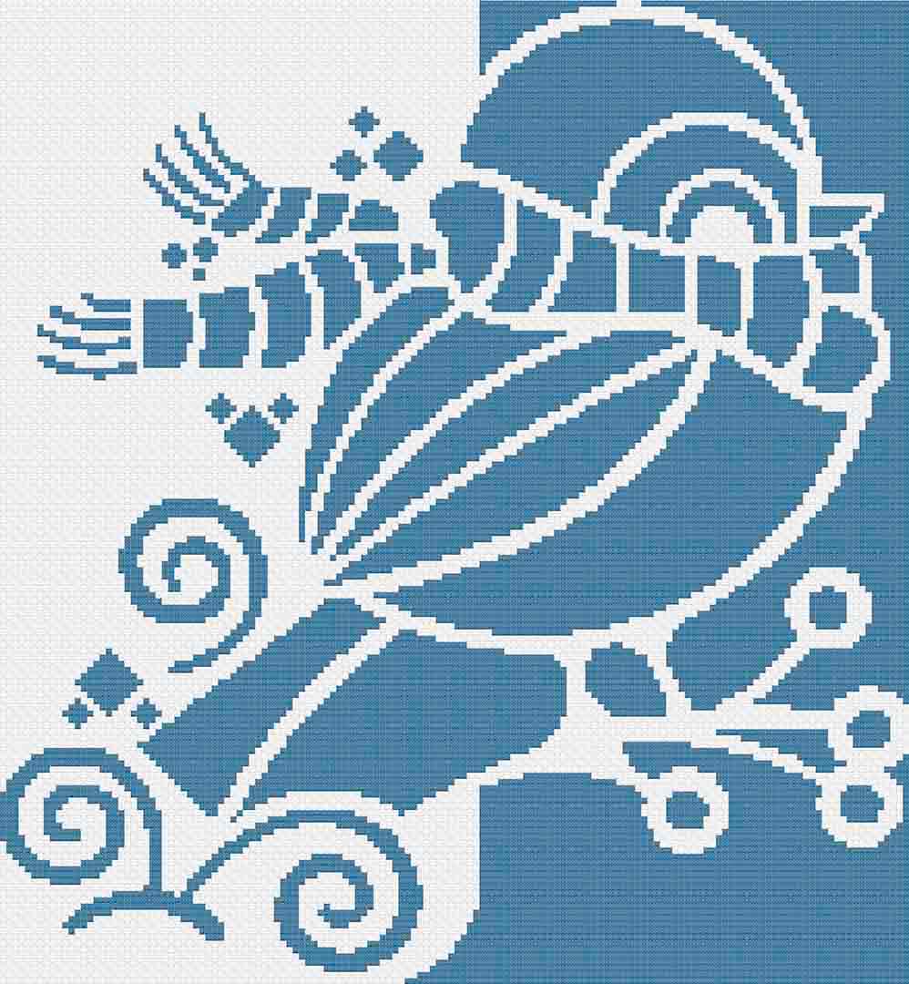 Winter Bird - Cross Stitch Pattern