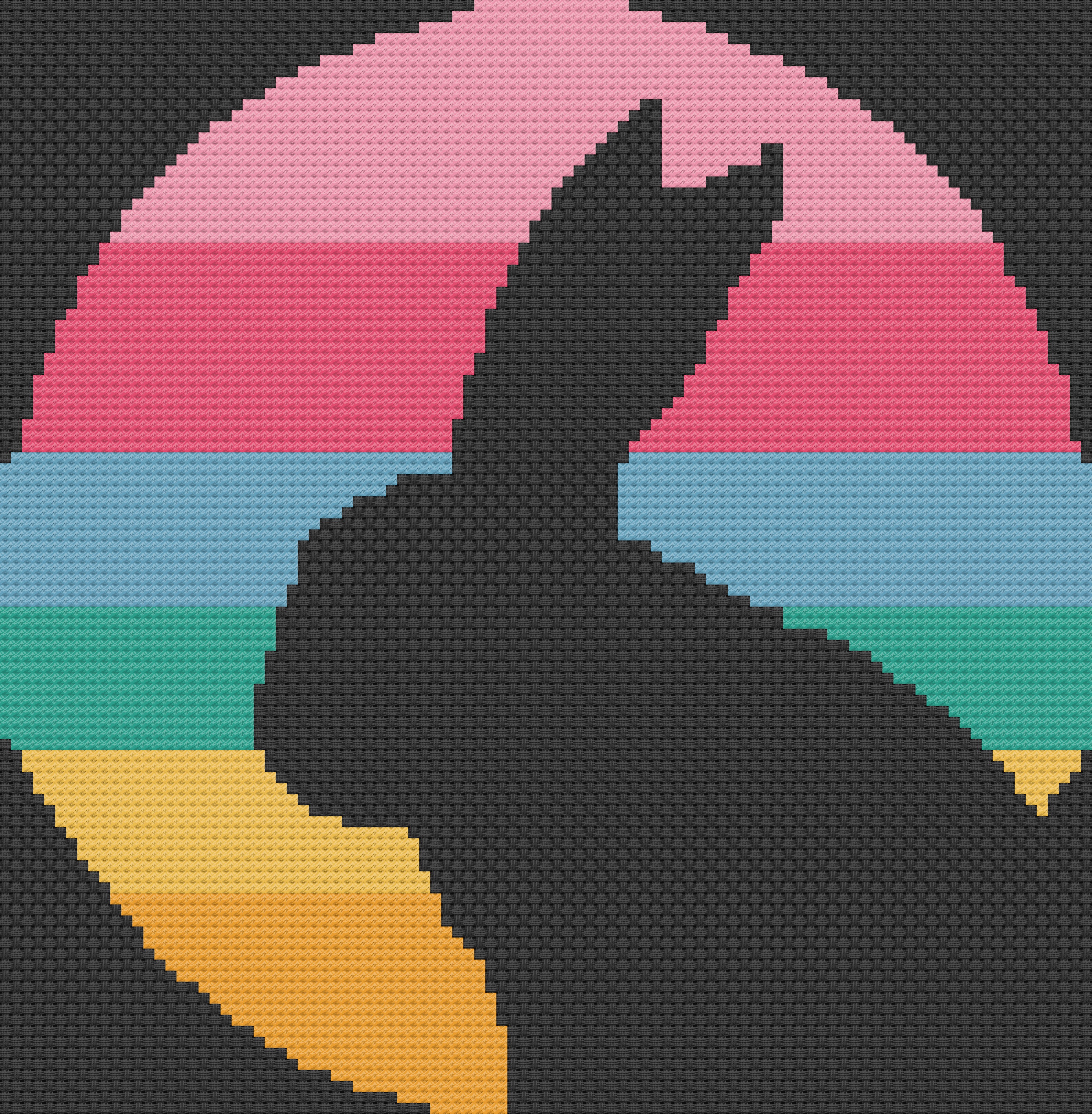 Bunny Head - Easter Cross Stitch Pattern