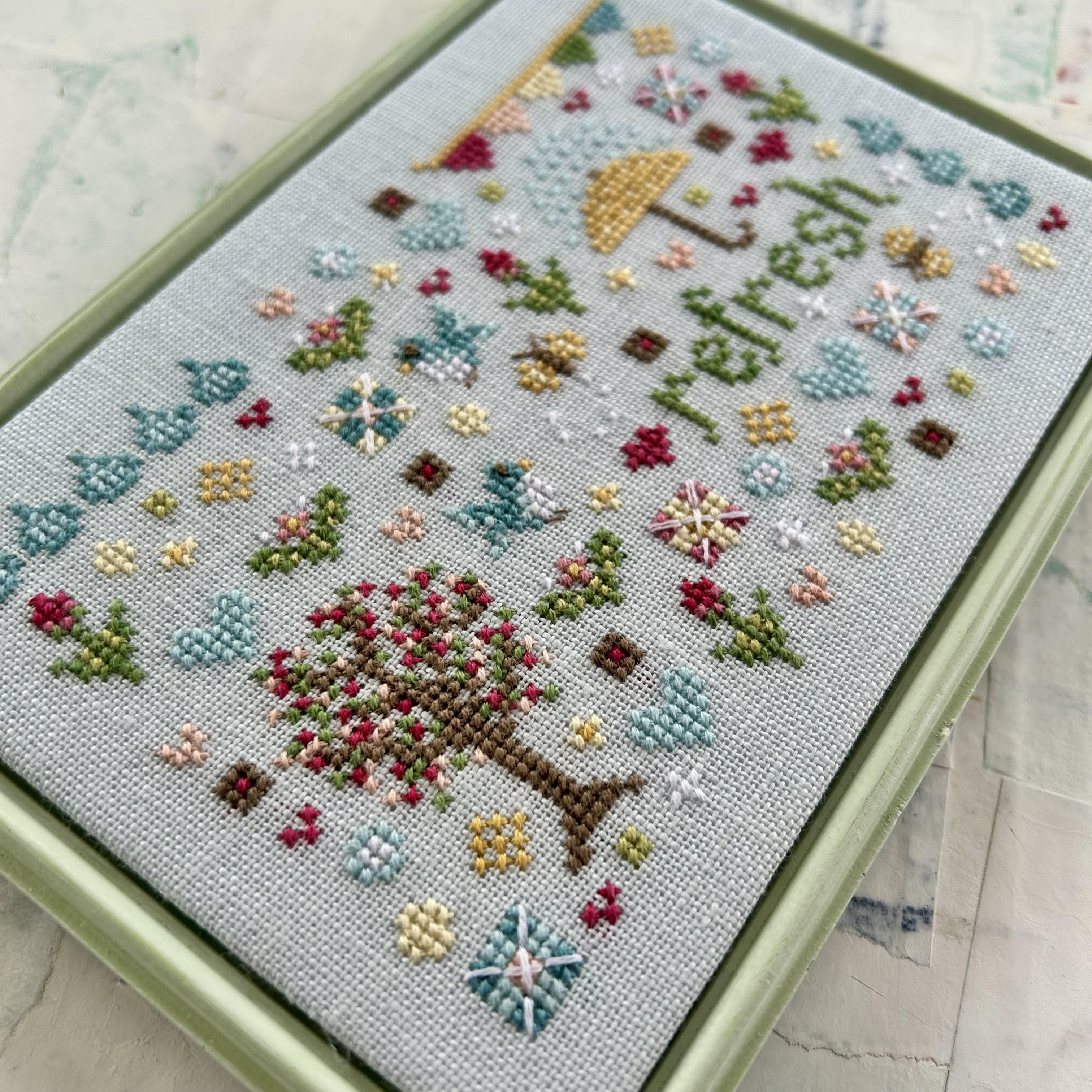A Little Spring - Cross Stitch Pattern