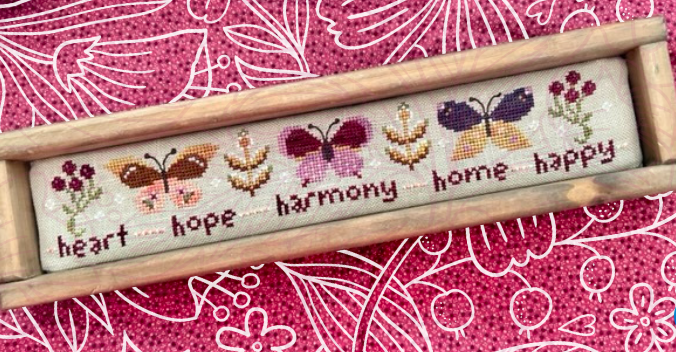 Harvest Butterflies - Cross Stitch Pattern