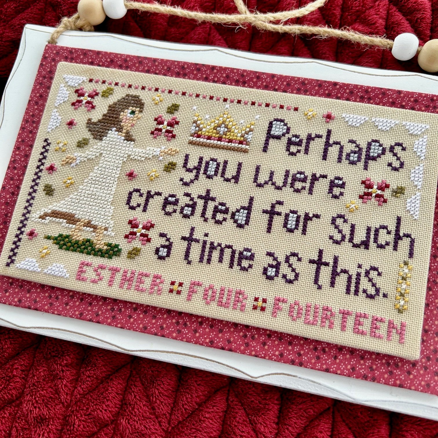 For Such A Time - Cross Stitch Pattern