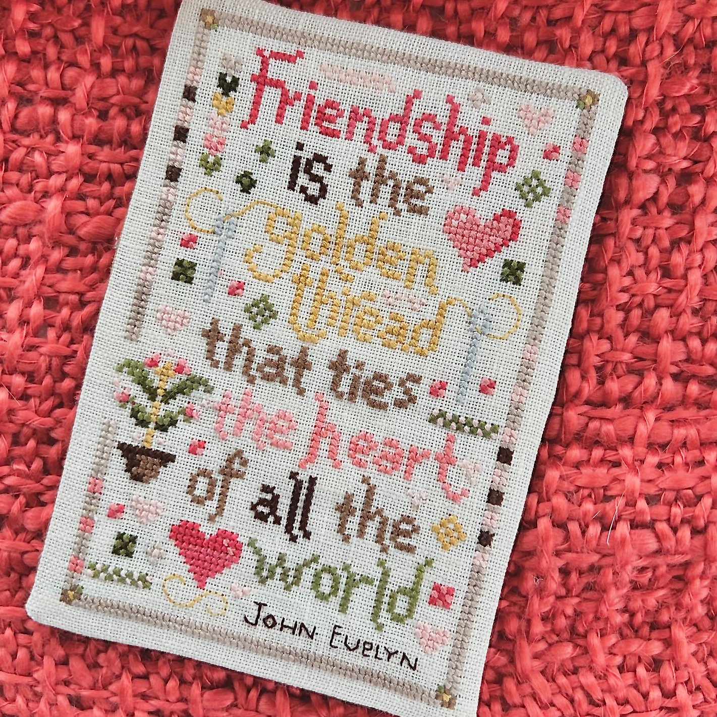 The Golden Thread - Cross Stitch Pattern